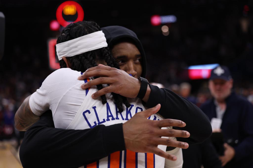 The New York Knicks keep adding numbers to their historic run