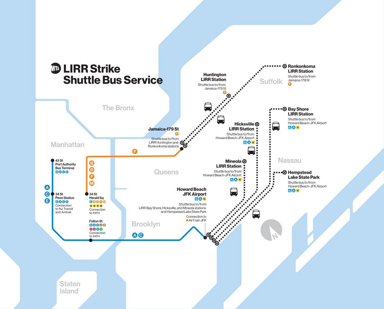 MTA's contingency plan for LIRR