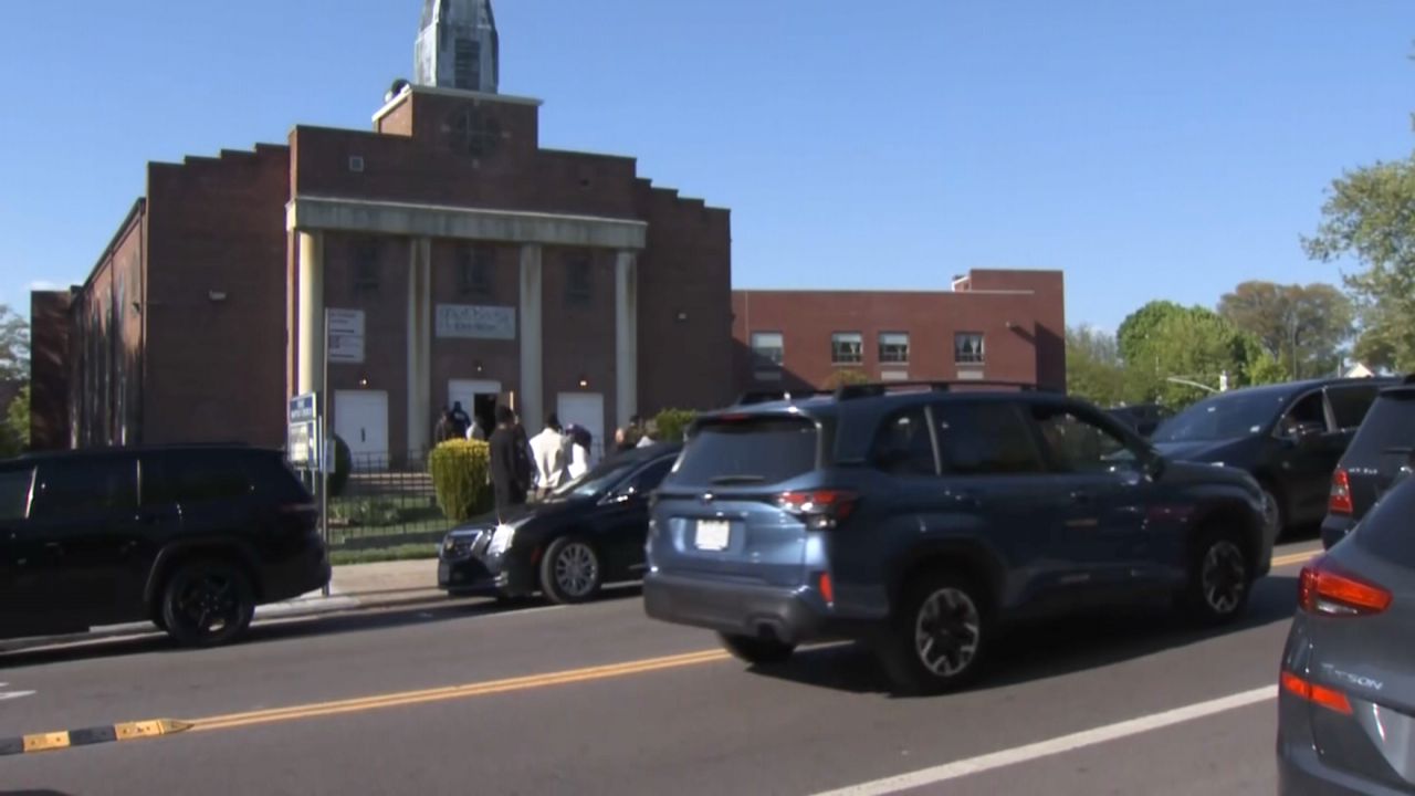 The family of Jaden Pierre held his funeral on Friday. (Spectrum News NY1)