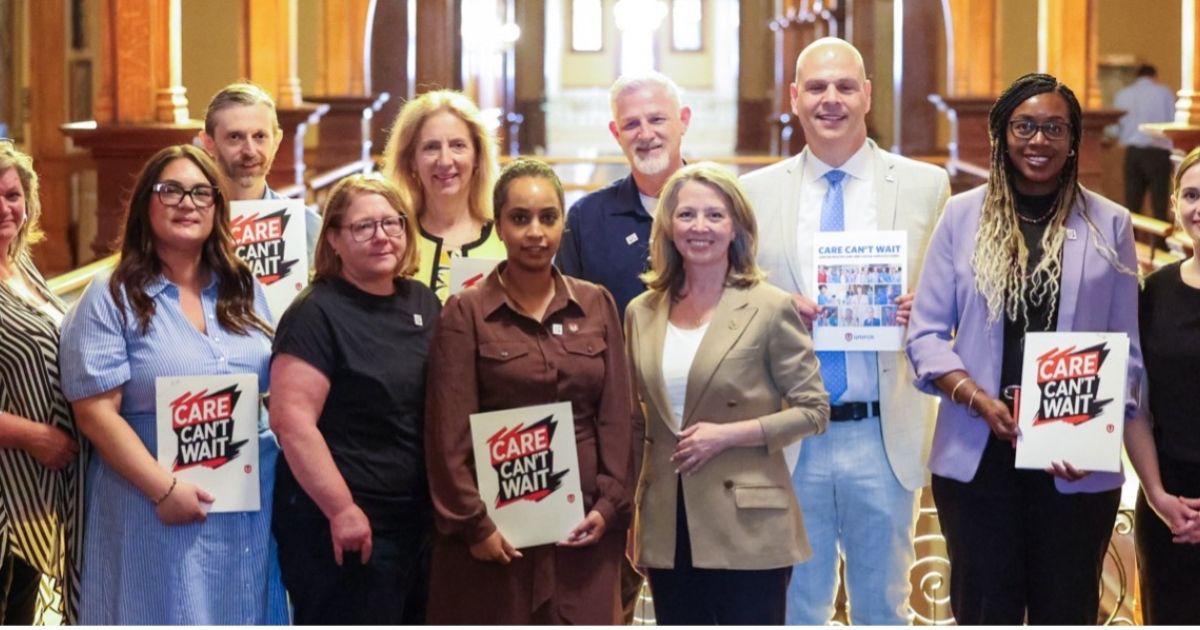 Unifor health care and social service workers bring fight for public care to Queen’s Park