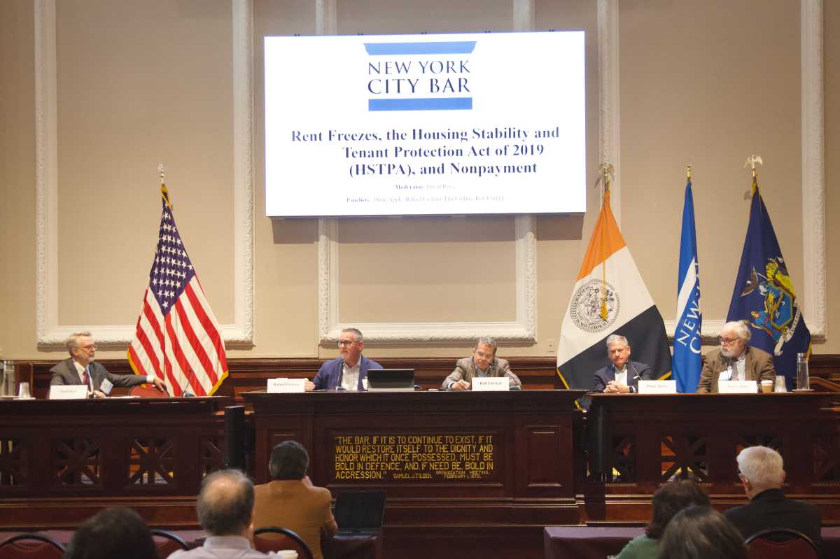 Housing law experts diverge on rent freeze proposal in NYC Bar panel