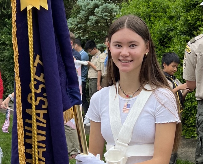 Manhasset Legion Auxiliary names Autumn Maley 2026 Poppy Queen