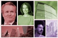 Bank of America CEO Brian Moynihan with 1 Bryant Park, Gibson, Dunn & Crutcher chair Barbara Becker with 200 Park Avenue and Clay CEO Kareem Amin with 11 Madison Avenue