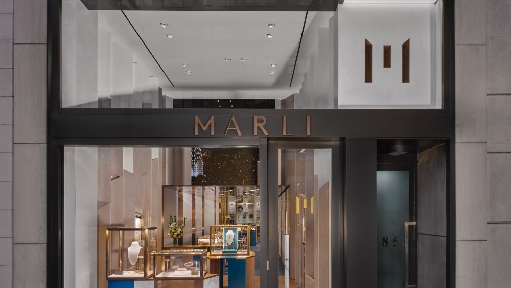 Marli NY's Madison Avenue flagship.