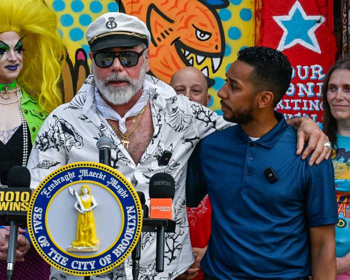 adam rinn with reynoso coney island