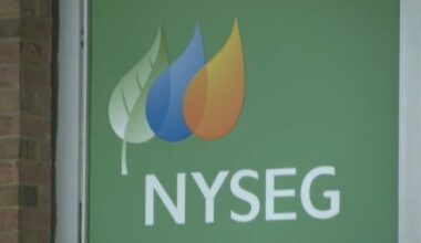 nyseg logo on building