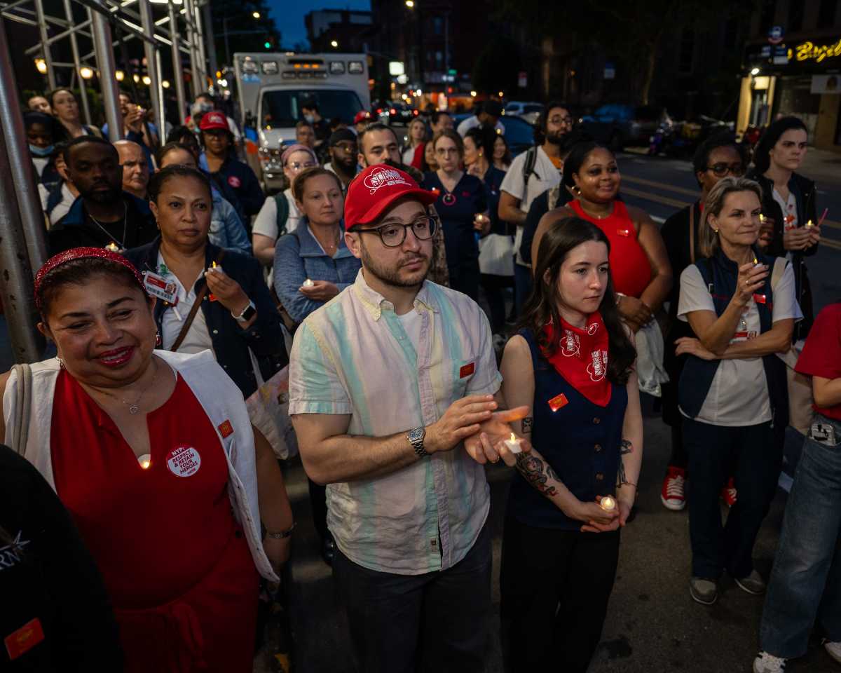 Brooklyn Methodist nurses demand action on rising workplace violence • Brooklyn Paper