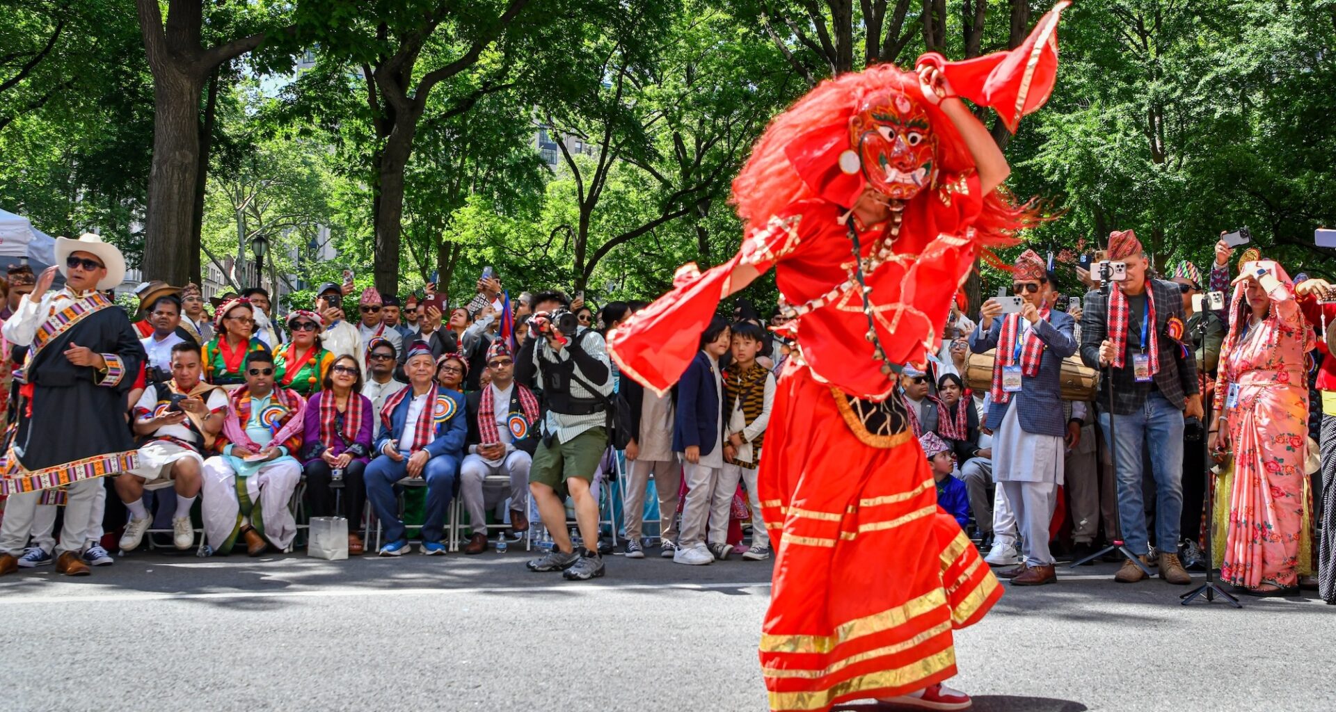 In Pictures: Nepali Community Fills Manhattan Streets for Nepal Day Parade