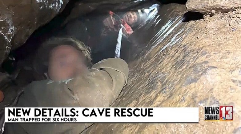 Brooklyn man rescued after 6 hours stuck in Columbia County cave
