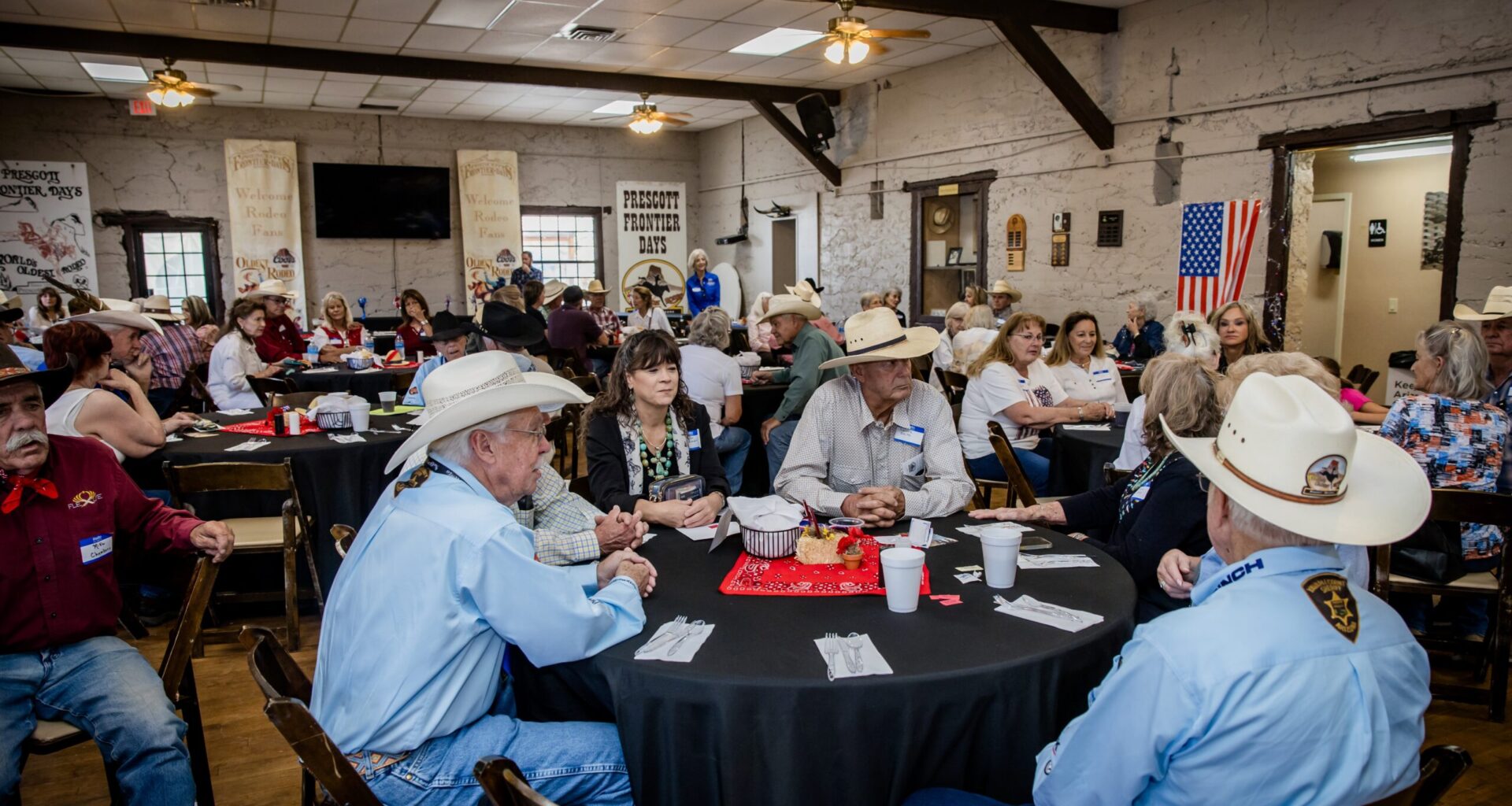 Rodeo family enjoys the popular 2025 Old Timers Reunion. Photo courtesy of Blushing Cactus Photography.