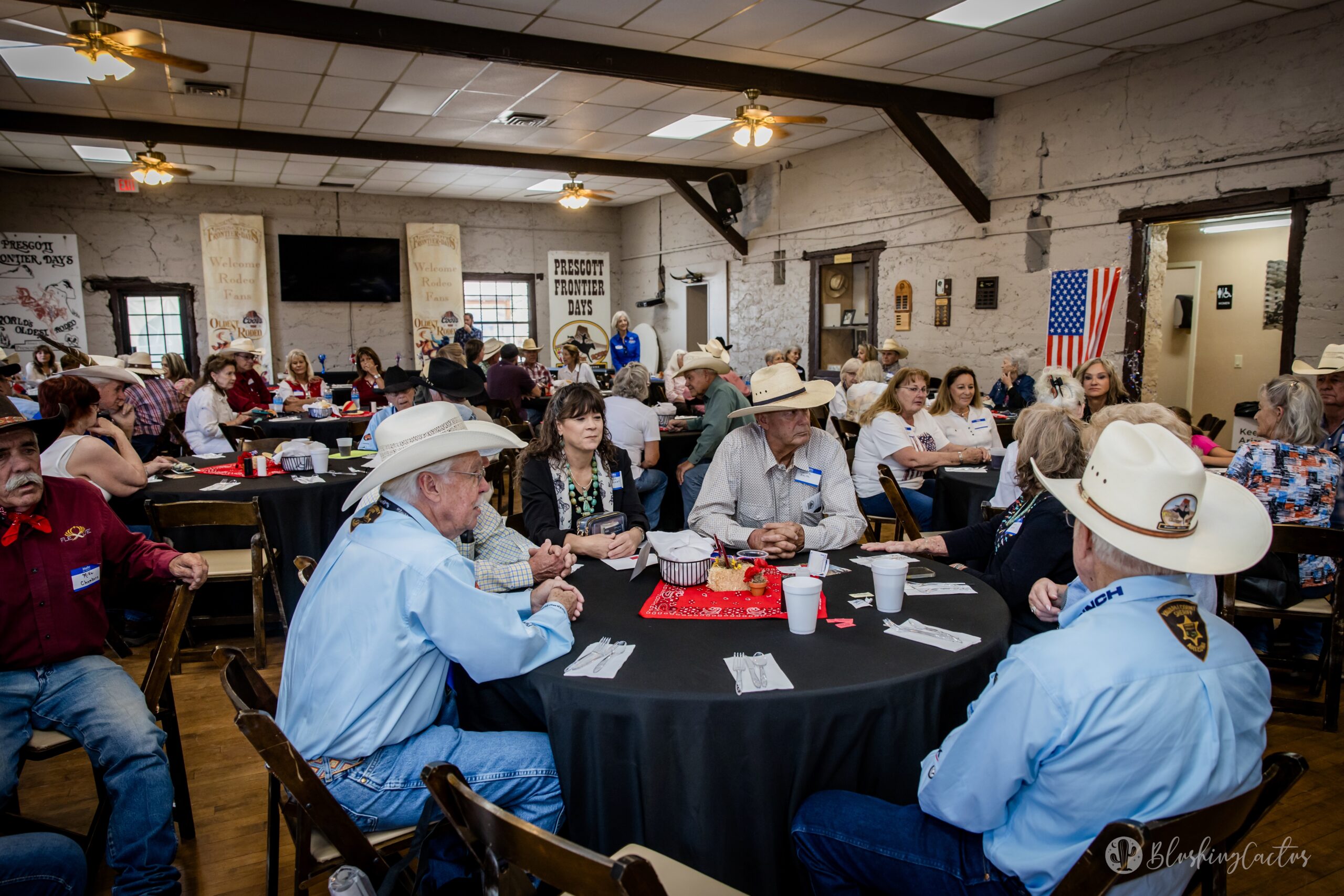 Rodeo family enjoys the popular 2025 Old Timers Reunion. Photo courtesy of Blushing Cactus Photography.
