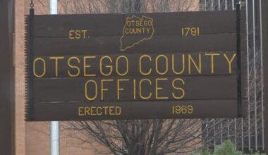 Otsego County offices sign