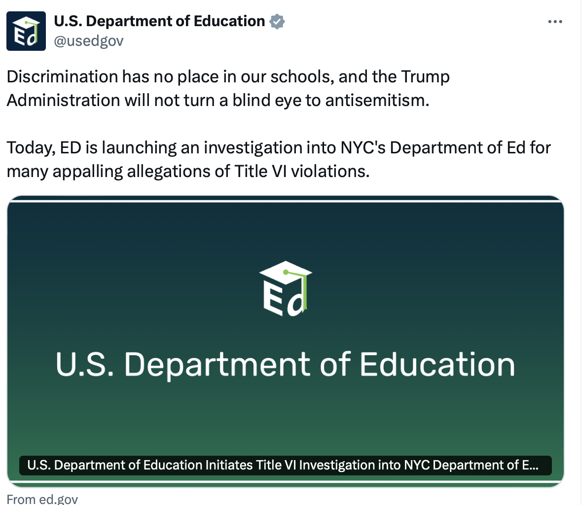 The Blogs: DOE probes NYC schools over antisemitism—finally!! | Karen Feldman