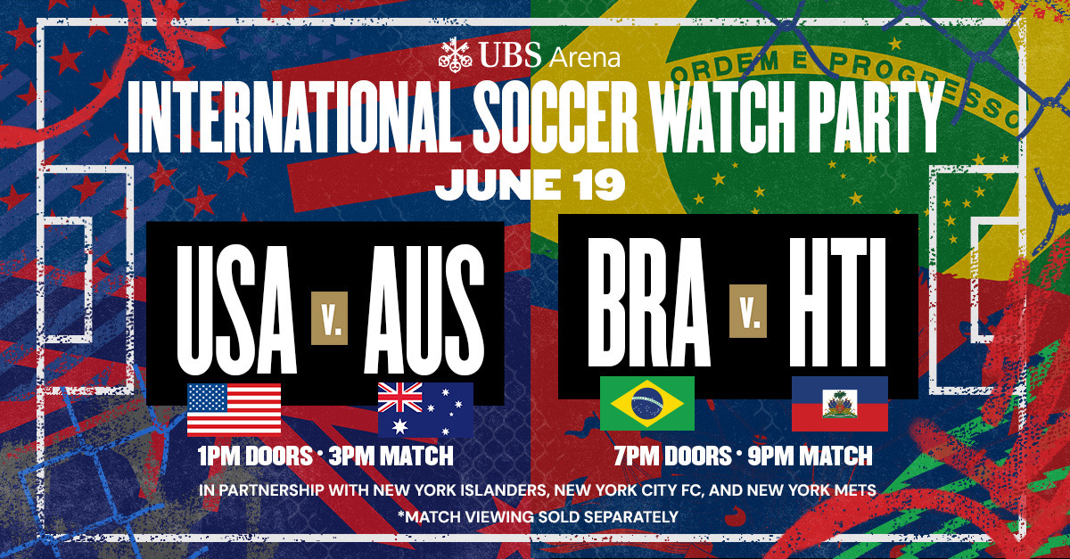 UBS Arena to host World Cup watch party for USMNT match on June 19 | EXCLUSIVE