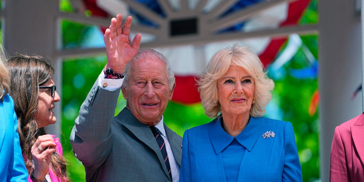 King Charles, Queen Camilla stop in Front Royal, SNP to conclude state visit