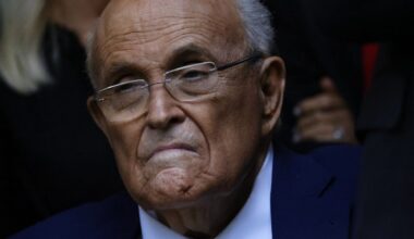 Ex-NYC Mayor Rudy Giuliani recovering from pneumonia, breathing on his own
