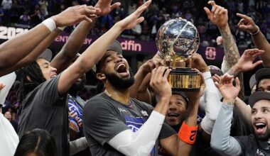 New York back in NBA Finals for first time since 1999 after beating Cleveland 130-93 to finish sweep