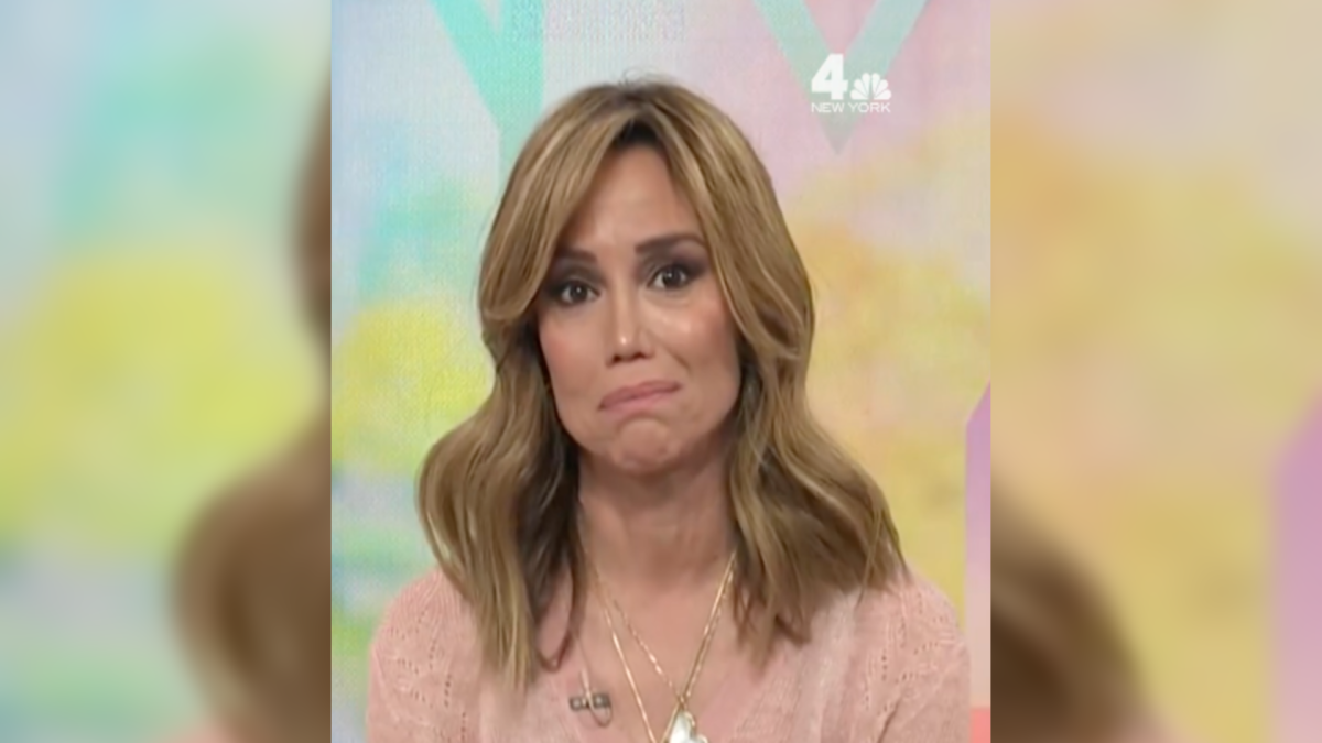 Sara Gore tearfully announces breast cancer diagnosis live on air – NBC New York