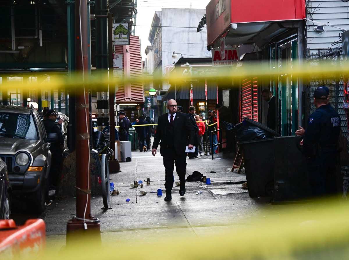 crime scene in the bronx