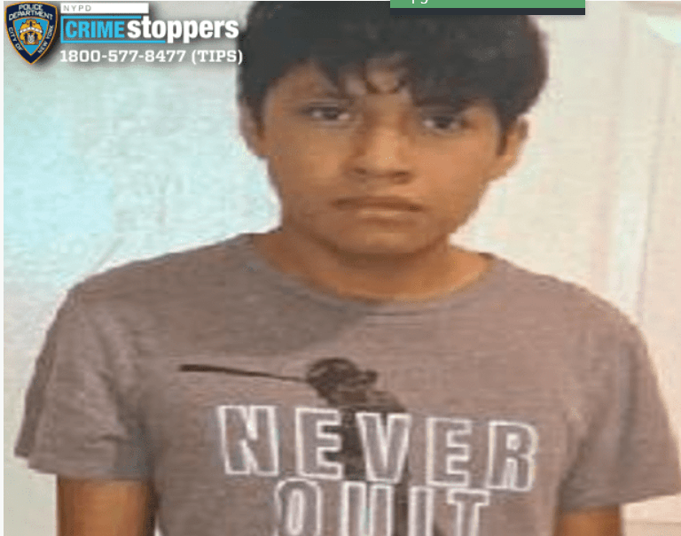 Norwood: Police Appeal for Help Locating 14-Year-Old Boy Reported Missing