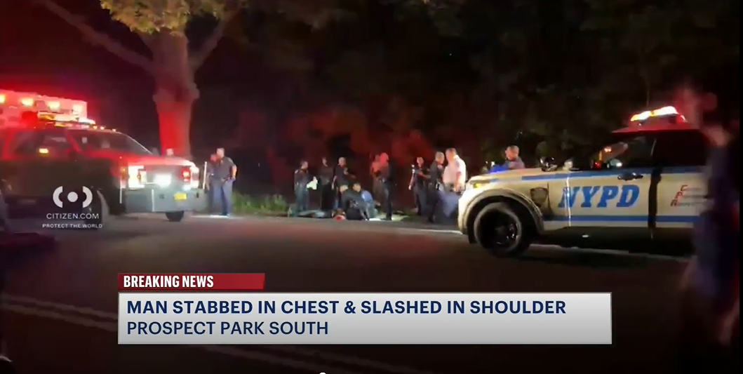 News 12 | Bronx | 24 Year Old Male Stabbed In Chest In Prospect Park