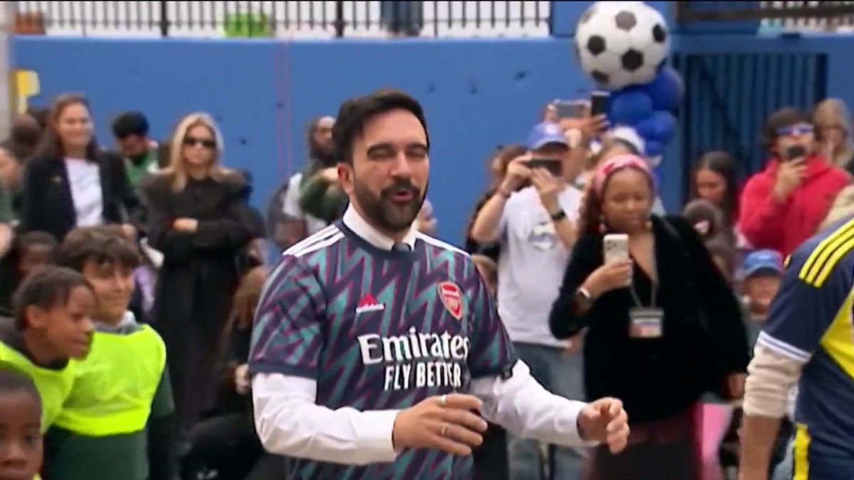 NYC school blocks transformed into ‘Soccer Streets’ for World Cup – NBC New York