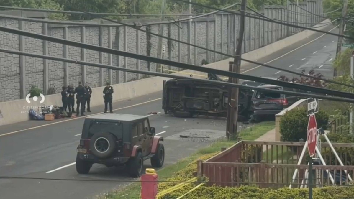 Driver killed in SUV rollover crash – NBC New York