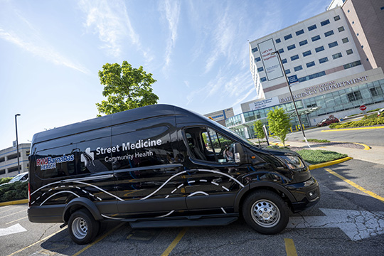 The new Street Medicine Team Mobile Unit.
