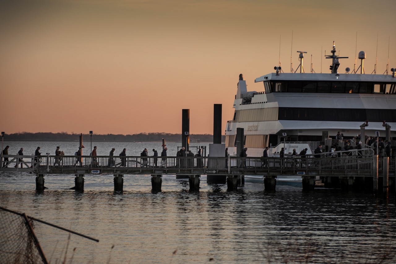 SeaStreak summer ferry service to shore town progress