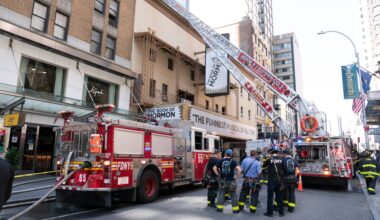 'Book of Mormon' cancels shows after fire at Eugene O'Neill Theater