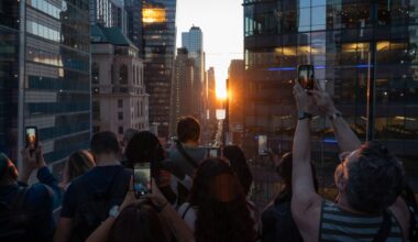Manhattanhenge 2026 in NYC