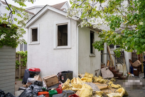 A man was pronounced dead on scene after a fire broke out inside a residence on Lefferts Blvd. near 95th Ave. in Queens on Thursday, May 7, 2026. (Theodore Parisienne / New York Daily News)