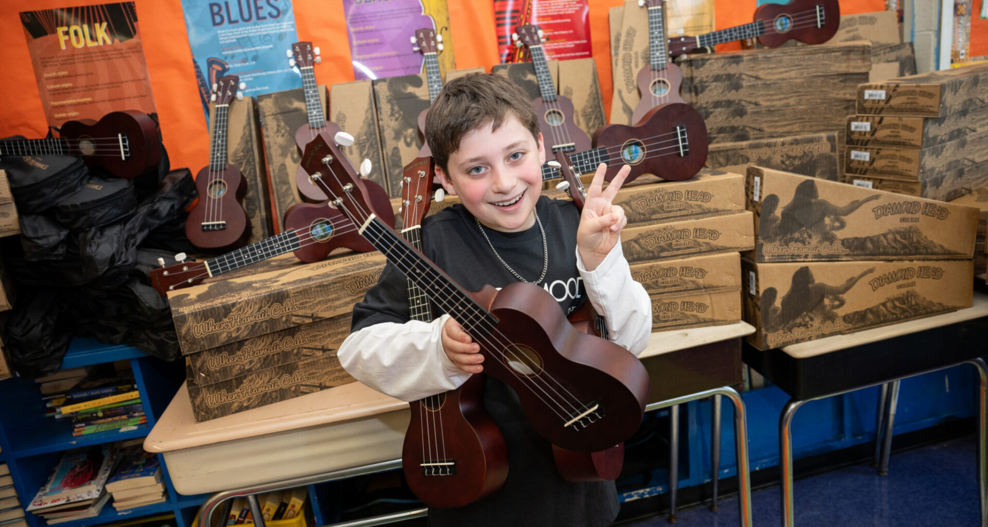 A special day with Miles the Music Kid in The Bronx