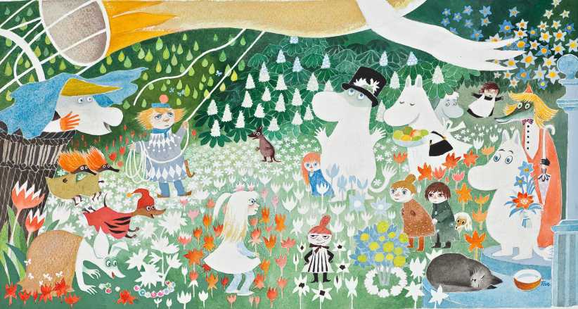 Moomins Take Over the New York Botanical Garden This Summer 