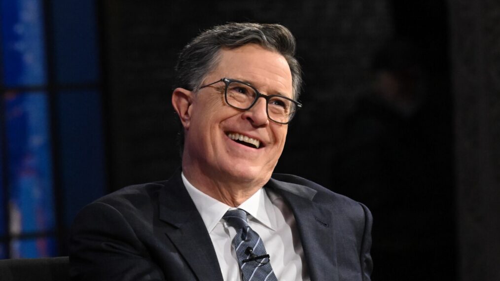 Stephen Colbert on the May 6, 2026, episode of CBS' 'The Late Show With Stephen Colbert.'