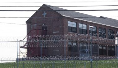 An exterior view of Mid-State Correctional Facility