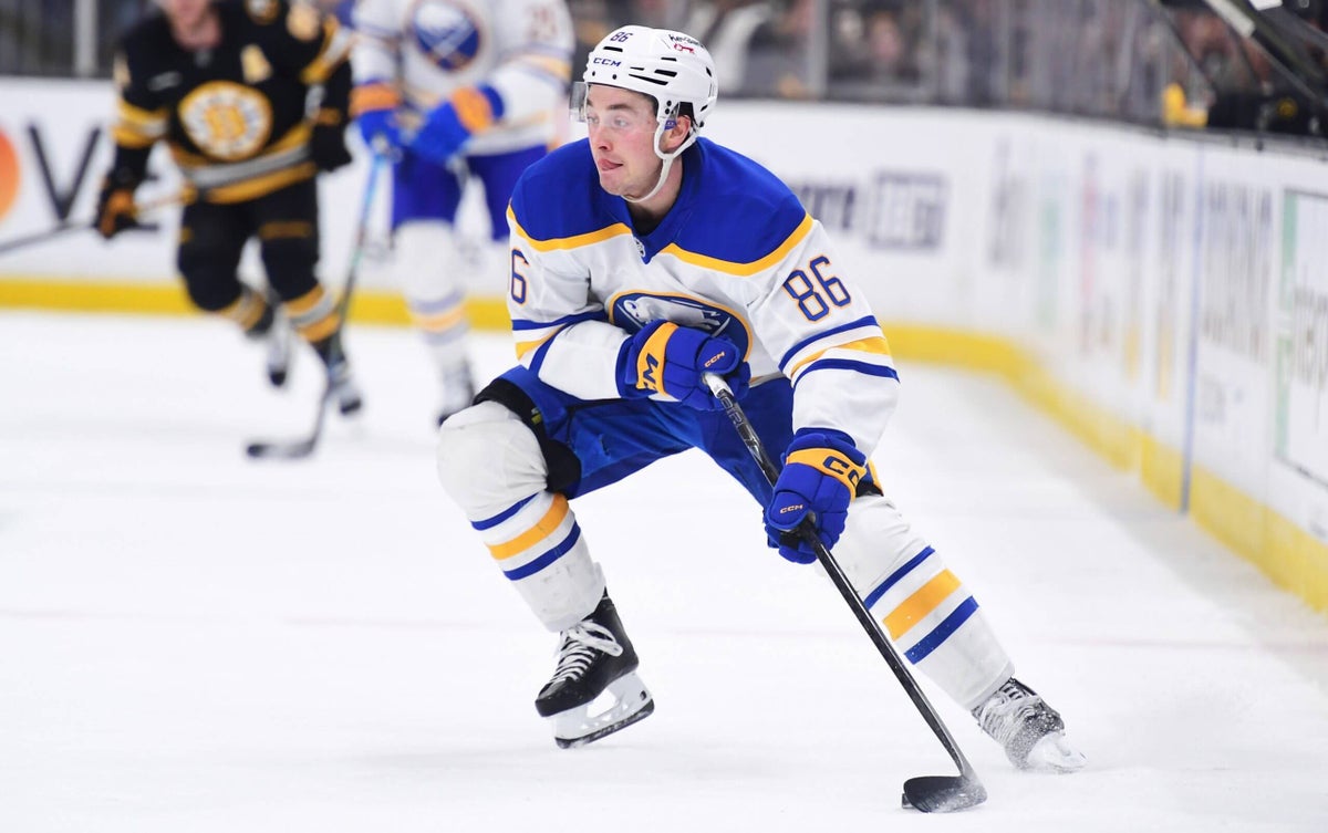 How can the Buffalo Sabres replace Noah Östlund’s role in the lineup?