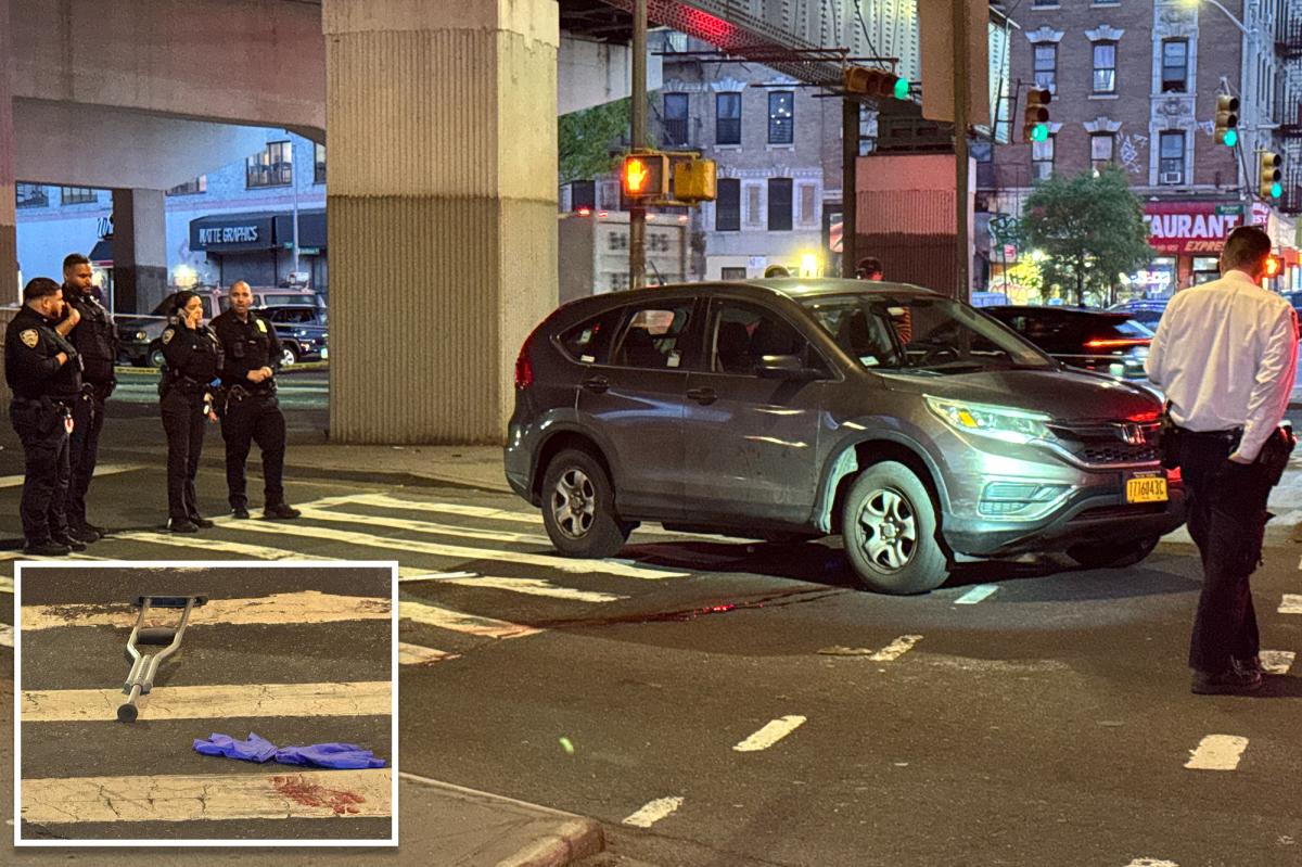 Hit-run truck strikes NYC pedestrian -- leaving helpless victim to be finished off by passing SUV