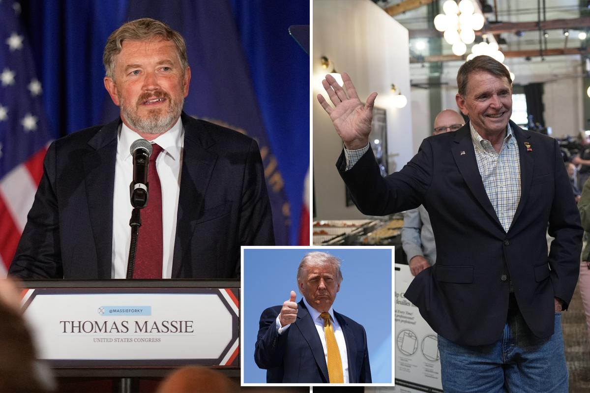 Trump's push fends off foe Thomas Massie's Kentucky reelection bid in latest GOP victory for president