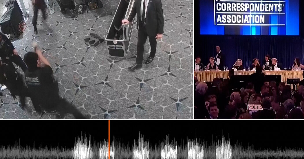 New Video Analysis Suggests Suspect in Correspondents’ Dinner Attack Fired First