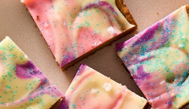 How to Make Cosmic Blondies