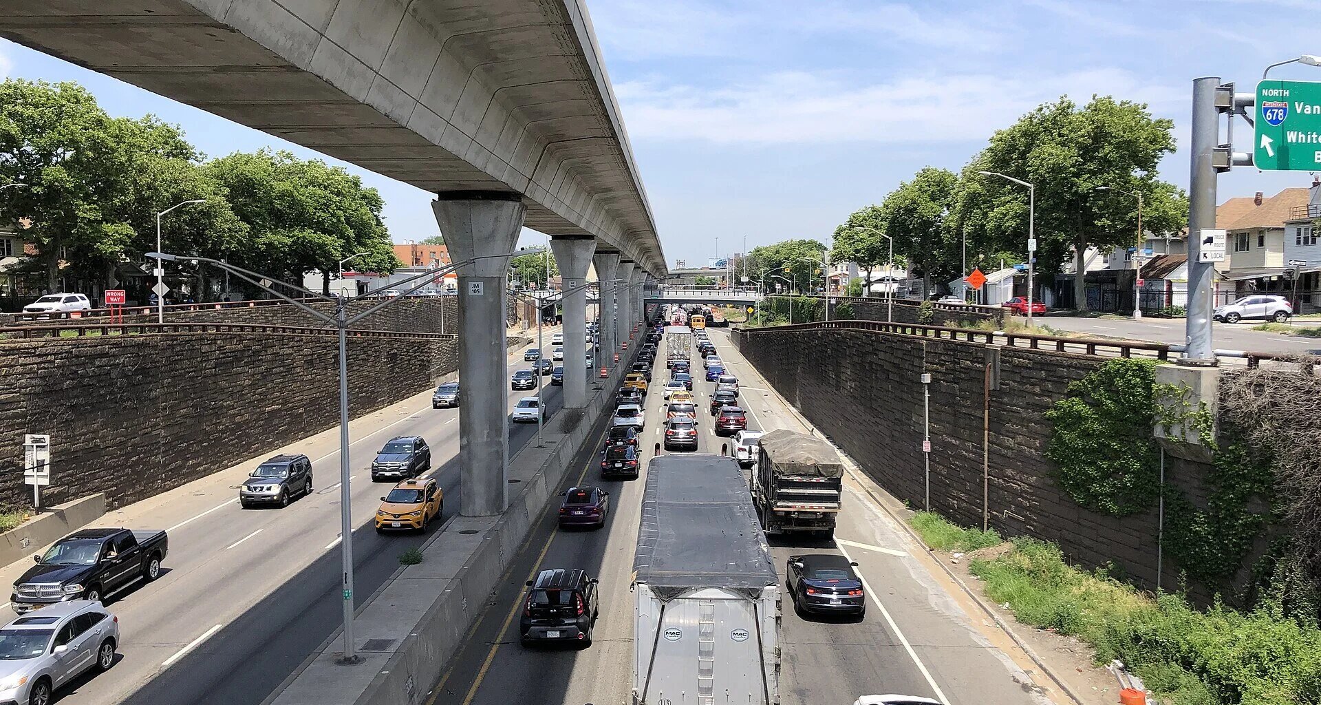 Endless construction on the Van Wyck may soon come to an end — Queens Daily Eagle