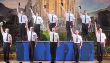 Video: THE BOOK OF MORMON Returns to Broadway; Watch the Cast Perform ‘Hello’