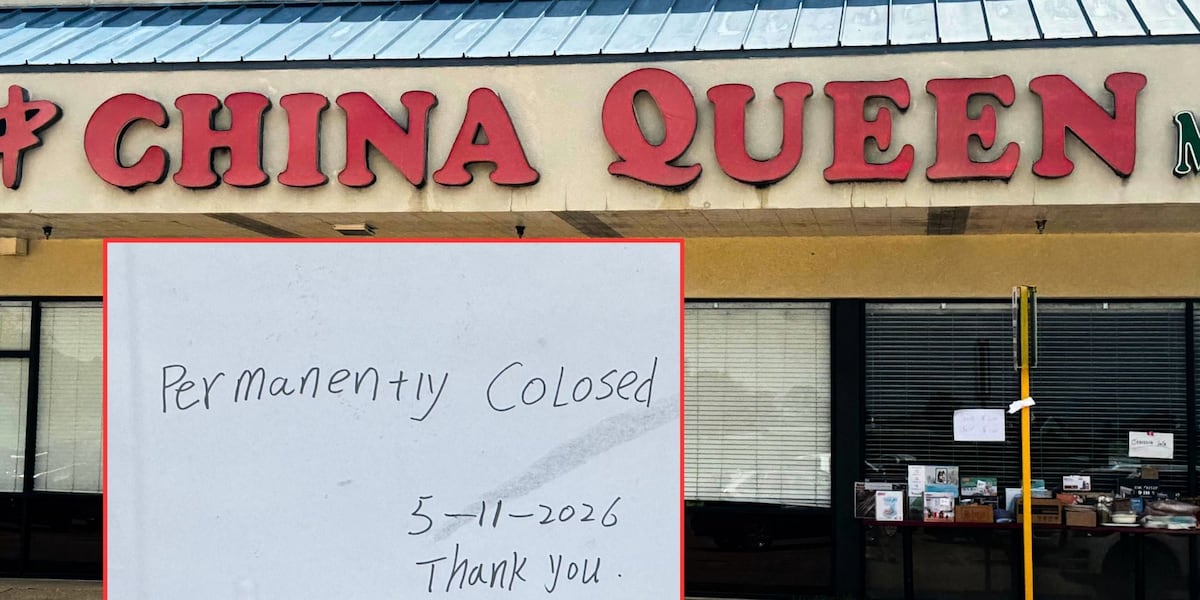 Pineville’s China Queen permanently closed