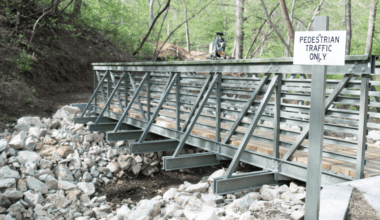 Warner Memorial Park Trailhead & Loop Project In Manhattan Completed