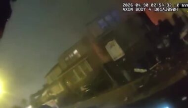 Massive explosion at NYC home sends police officers flying