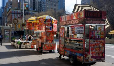 New street vendors & indebted old ones