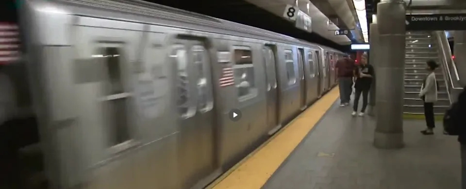 woman shoved into subway in new york