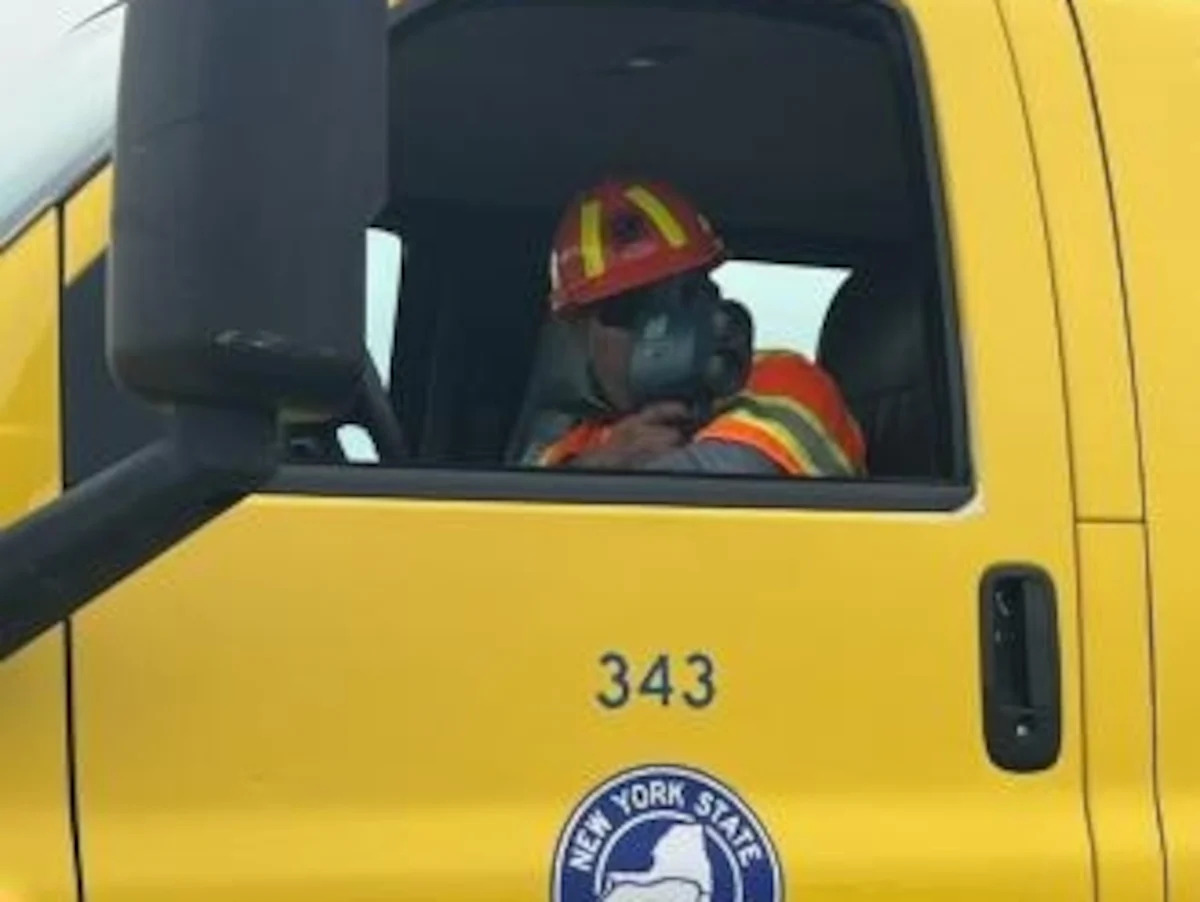 NY state troopers, dressed as construction workers on Thruway, issue 94 tickets in just 8 hours