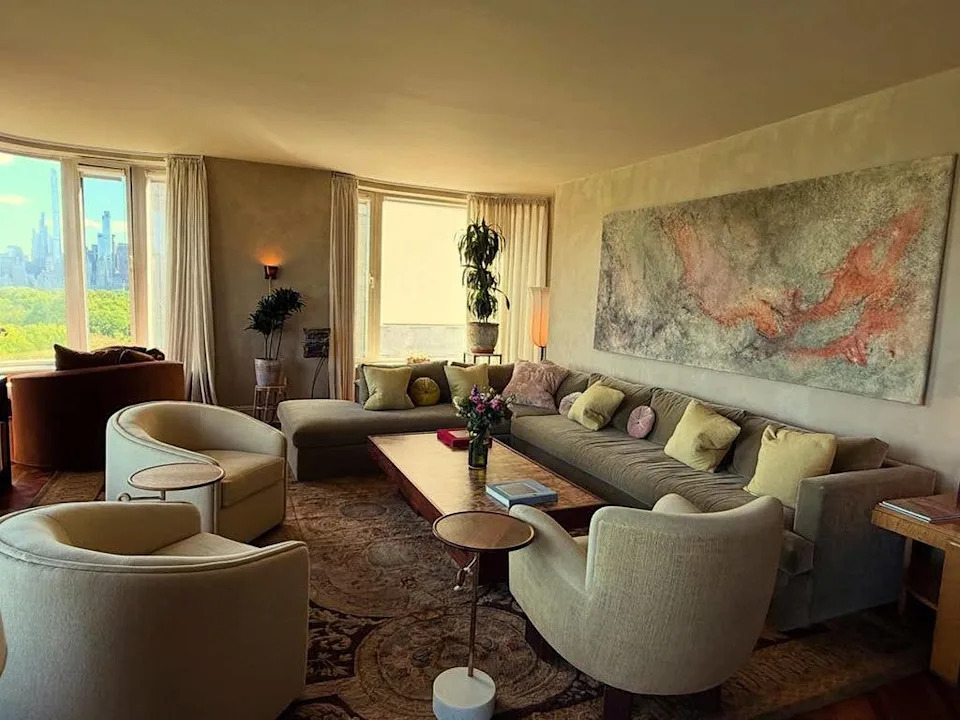 Soft, earthy tones dominate the palette
